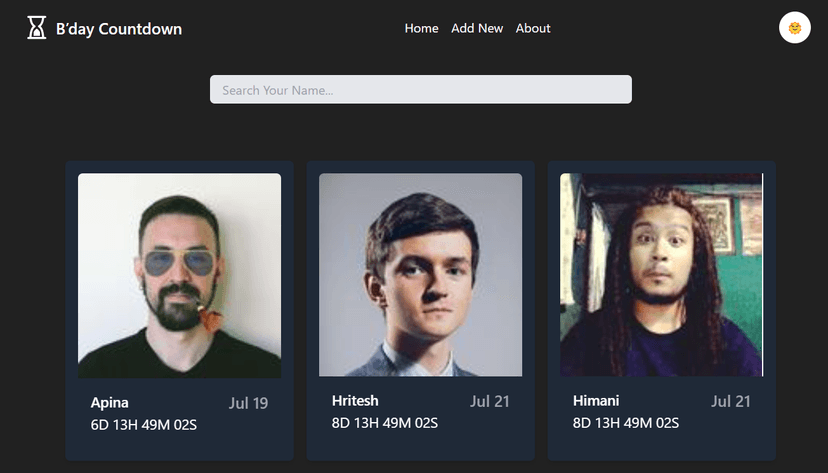 MCOMS Bdays Reminder