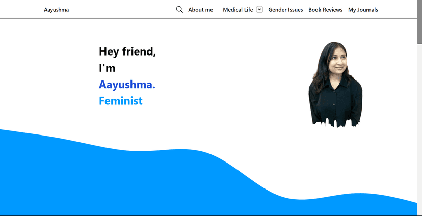 Aayushma's Blog Website